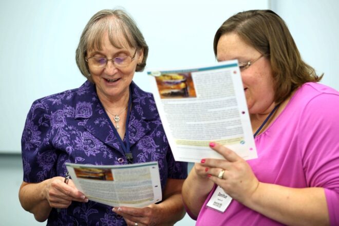 Reading A Book Together