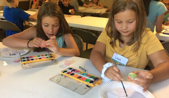 TGBA at GBC Group Egg Painting Craft cropped